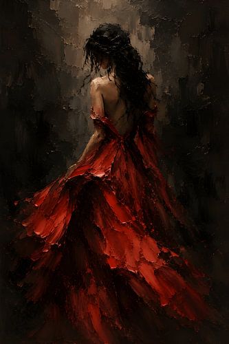 La Dame en rouge