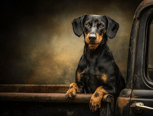 The Dachshund on the Loader of Time | King of Rust and Adventure