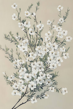 White Blossom Spray II