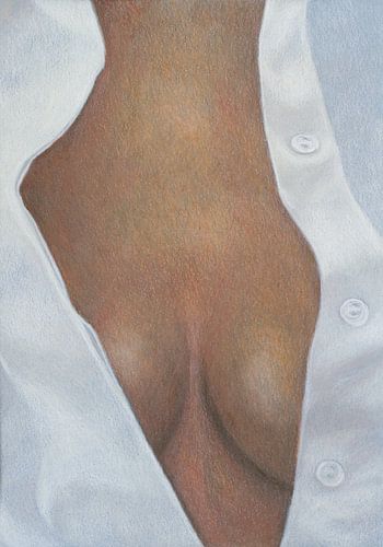 Boyfriend's shirt van QEIMOY