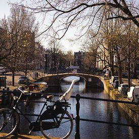 Reguliersgracht en het Amstelveld, Amsterdam van Floris Heuer