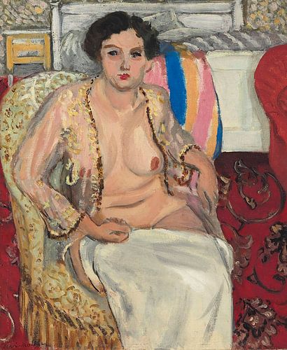 Henri Matisse - Vrouw in een leunstoel / Vrouw in een negligé