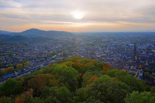 Herfst boven Freiburg