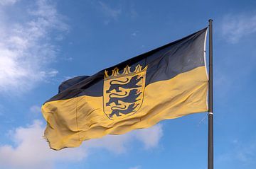 Flag Baden-Württemberg by Richard Wareham