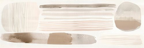 Silence in Stripes and Round Shapes