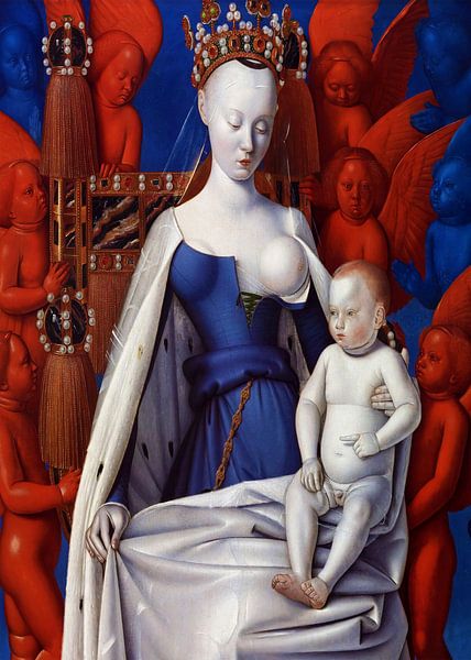 Madonna surrounded by Seraphim and Cherubim by Steven Kingsbury