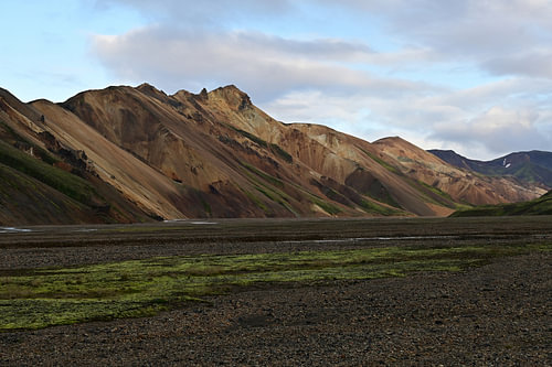 Iceland – Landmannalaugar – a play of colours in the evening
