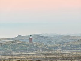 Sylt, Quermarkenfeuer Rotes Kliff in Kampen von Ralph Rainer Steffens