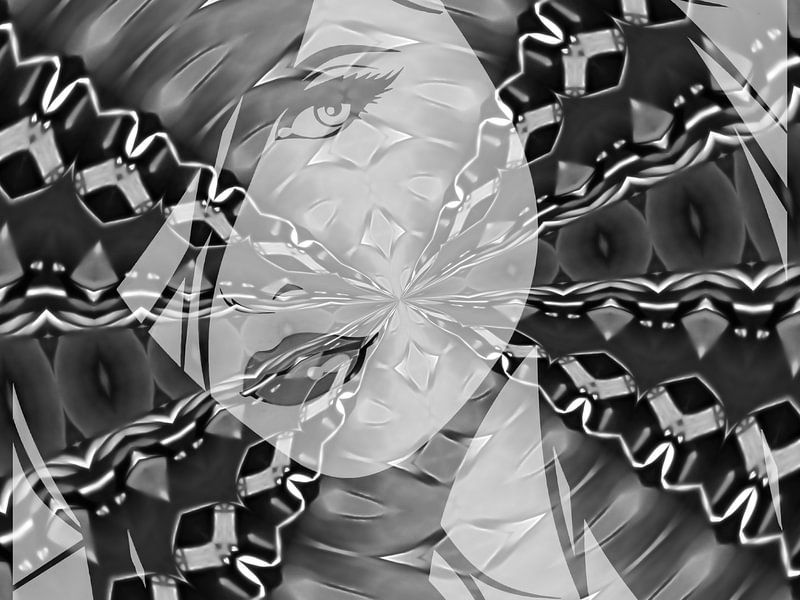 Female kaleidoscope by Greta Lipman