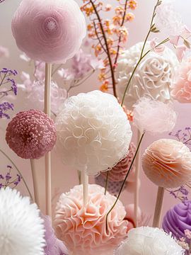 snoep bloemen van haroulita