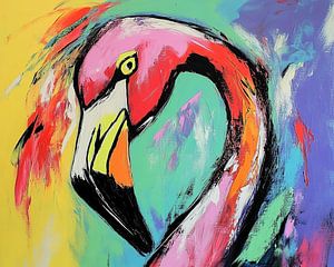 Flamingo | Federflamme