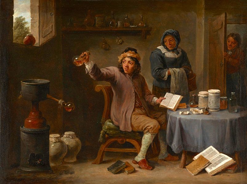 The Consultation, David Teniers II by Masterful Masters