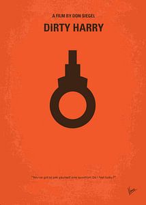 Nr105 Mein Dirty Harry-Filmplakat von Chungkong Art