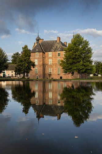 Début de matinée, château de Cannenburg, Pays-Bas