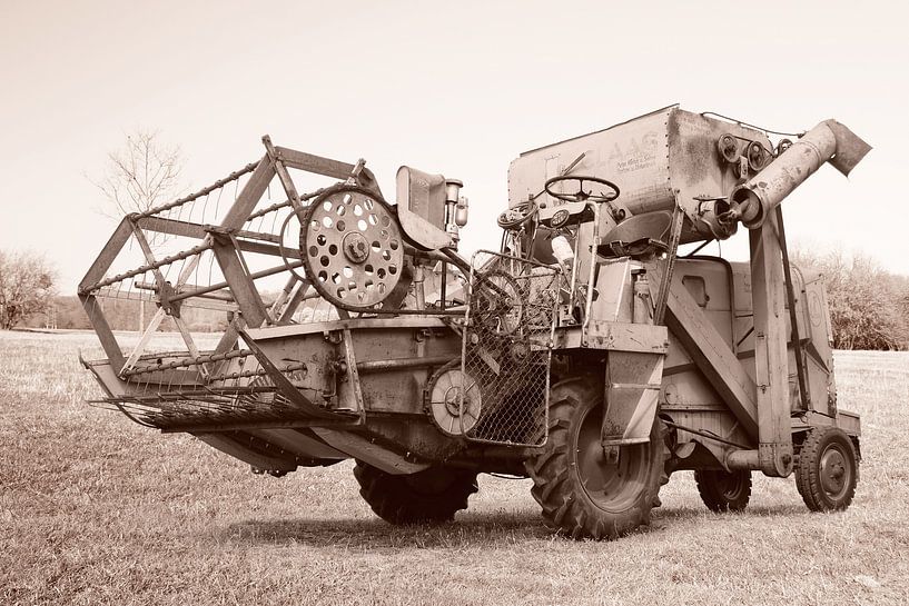 Claas Columbus combine harvester by Ingo Rasch