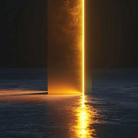 3D Dark Gold by Morgan