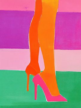 Power in heels van Franka Poulain