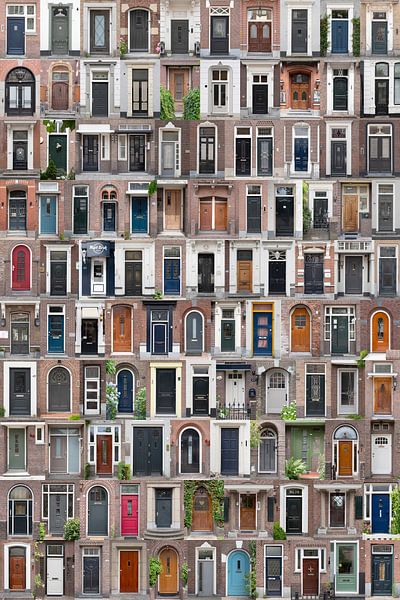 Doors from Waalwijk by Henk Elshout