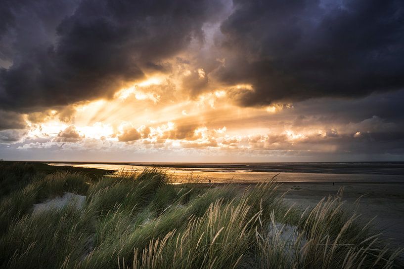 Ameland sunset by Martijn Werkman