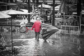 rainy day near river Kwai