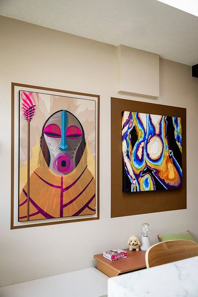 Customer photo: the guard II by Siegfried Gwosdz, on ArtFrame