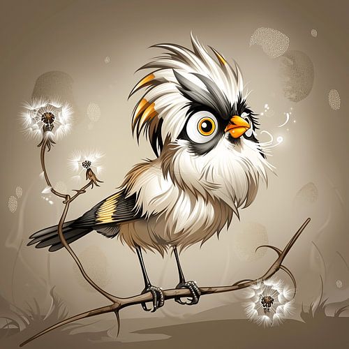 Blow a Fluff | Hilarious Bird