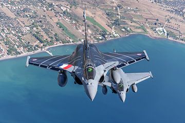 Rafale Solo Display Team 2022 over Greece. by Jaap van den Berg