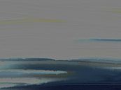 Stille wateren. (Landschap, abstract) van SydWyn Art thumbnail