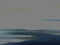 Stille wateren. (Landschap, abstract)