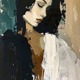 Sie schaute weg, um zu bleiben von Moonheart Artworks