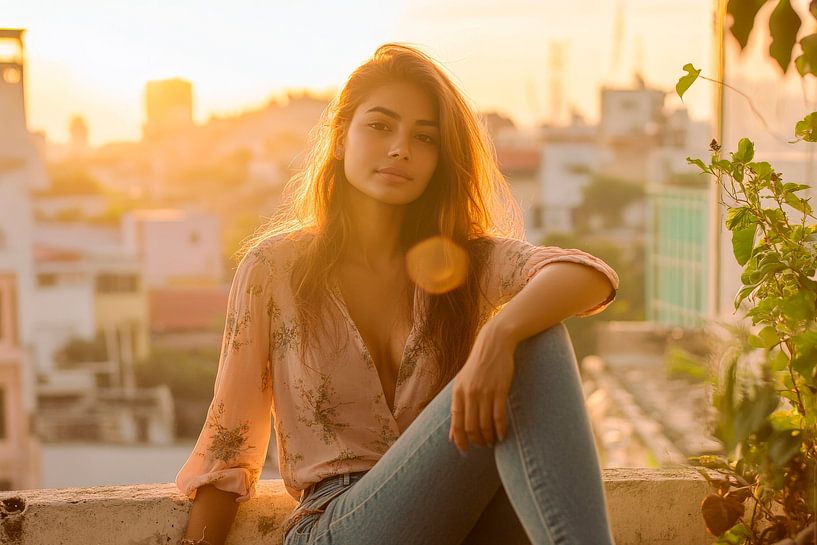 Sunset and tranquillity by Poster Art Shop