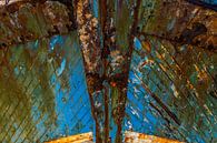 Bow of weathered ship. by Axel Weidner thumbnail