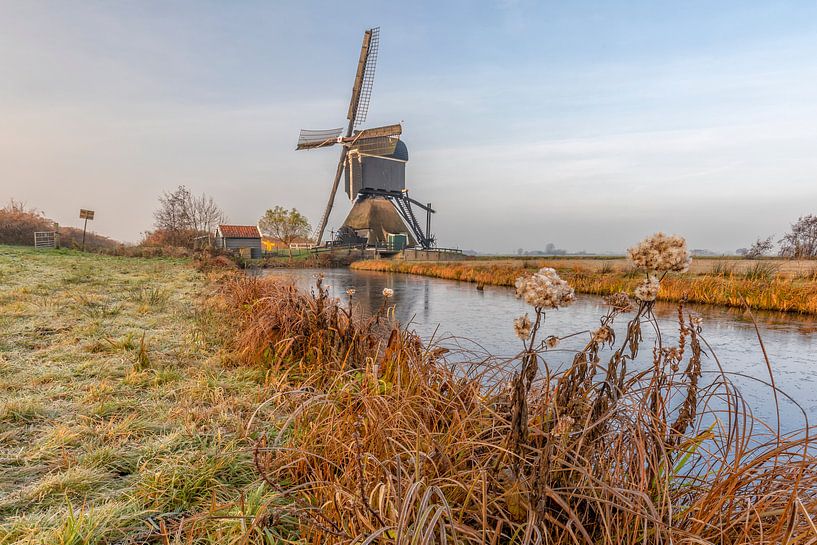 Windmill in the Alblasserwaard by Cor de Bruijn Photography