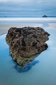 Tropisch strand op het schiereiland Crozon in Bretagne van Sandy Spaenhoven Photography