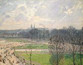 Le Jardin des Tuileries un après-midi d'hiver, Camille Pissarro par Des maîtres magistraux Aperçu