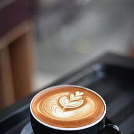 Une délicieuse tasse de café sur Jan Diepeveen