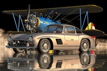 Mercedes 300SL Gullwing - Een ultieme sportwagen van Jan Keteleer