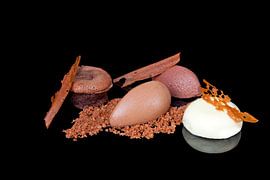 Tricolore van chocolade von Henny Brouwers