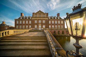 Le château de Nordkirchen avec ses douves sur Kurt Krause