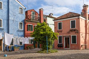 Platz auf Burano Venedig