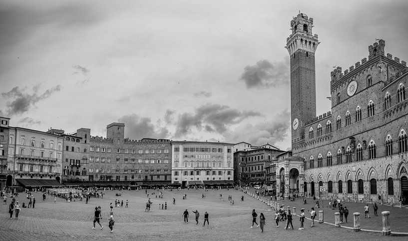 Panorama von Siena, Italien von Jan Schuler