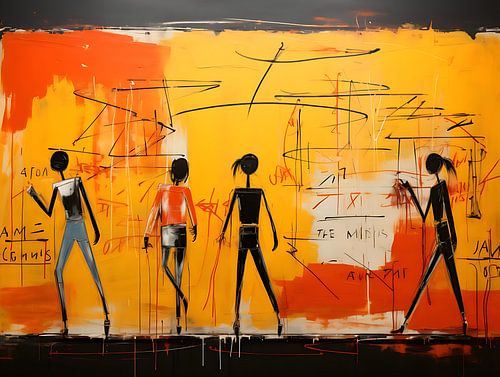 Peinture de Basquiat