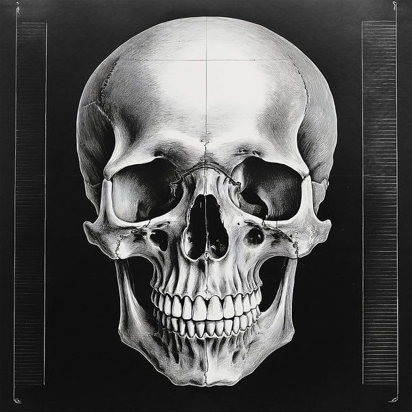 Skull for medicine by Mustafa Kurnaz