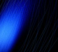 Blauw, wit, zwart beeld