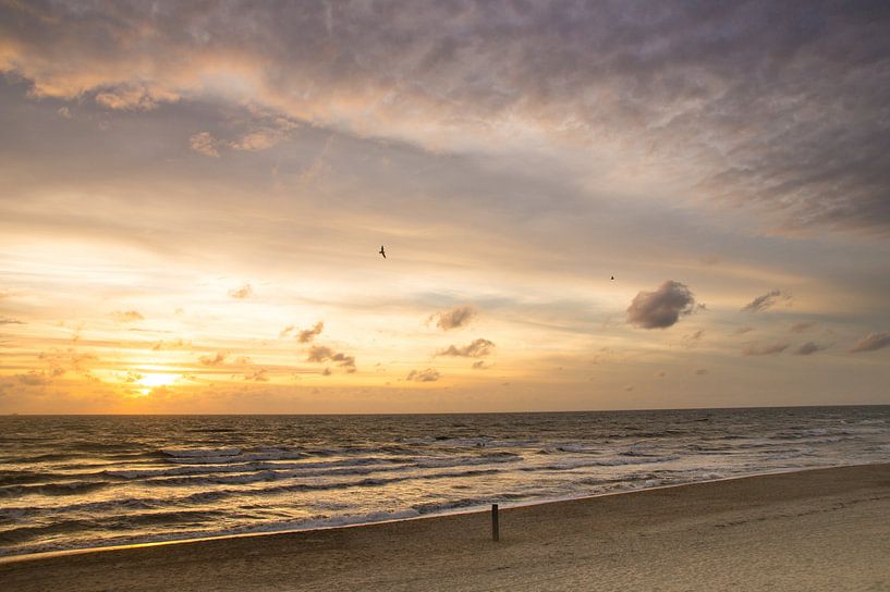 zachte zonsondergang van Danny Tchi Photography