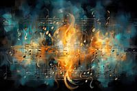 Muziek abstract