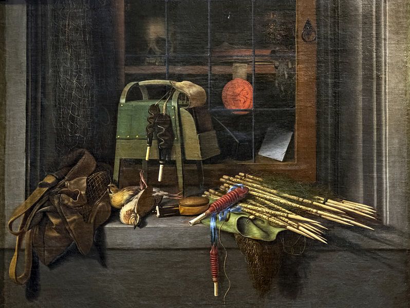 Stillleben von Jagd- oder Geflügelkleidung, Cornelis Norbertus Gysbrechts von Meisterhafte Meister