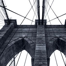 Brooklyn Bridge van Manjik Pictures
