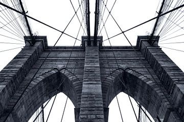Brooklyn Bridge van Manjik Pictures