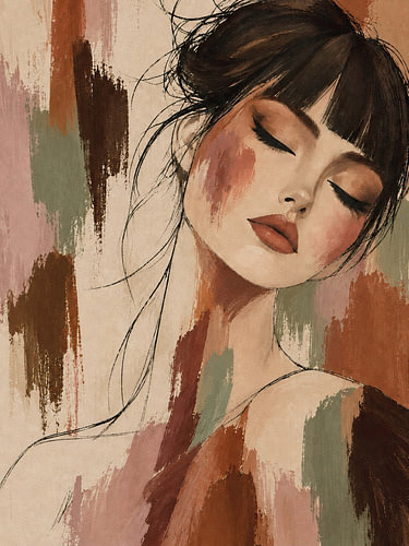 Portrait – Falling softly